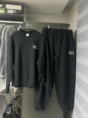 トップスM/ボトムスS NIKE STUSSY コラボ ブラック トレーナー セット