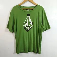 Volcom ボルコム Mr. T Theme Tシャツ 半袖 フロント 個性的 プリント 古着 グリーン系 M  D25