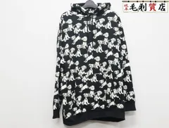 セリーヌ CELINE サイズXS 2Y641427Q アーティストコラボ 総柄 パーカー ブラック 美品 フーディ トップスのサムネイル