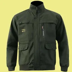 作業服 メンズ 上下セット ワークウェア ジャケット ロングパンツ ミリタリー カーゴパンツ 長袖 作業着 耐磨耗 ユニフォーム 制電 車 自転車 ガーデニング 掃除 工場 M0406-ZMTV-1