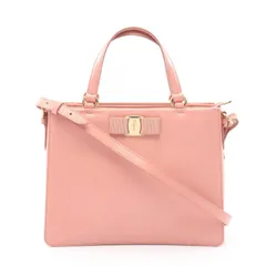 Salvatore Ferragamo サルヴァトーレフェラガモ ヴァラリボン 2WAY ハンドバッグ