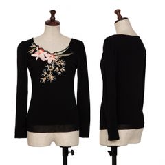 ❣️ね✨様 専用❣️ VIVIENNE TAM黒花柄刺繍長袖7分丈セットアップ