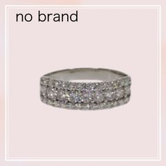 no brand】デザインジュエリー フルエタニティ 11号 リング K18 