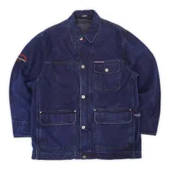 チャップス ラルフローレン CHAPS Ralph Lauren 90s 90年代 デニムフィールドコート USA ヴィンテージ アメリカ 古着 メンズ コート ジャケット ネイビー 紺 L相当【中古】のサムネイル