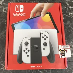 25. #1 Nintendo Switch本体 有機ELモデル Joy-Con(L/R)ホワイト シリアルNo.XTJ50308256579