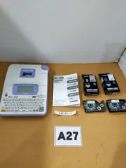 A27 CASIO ネームランド KL-H50 おまけテープ付き