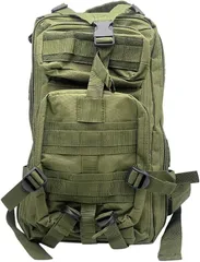 Misora Pockets ミリタリーバッグ タクティカル バックパック 登山 アウトドア キャンプ 大容量 リュック 25リットル (アーミーグリーン,  大型)のサムネイル