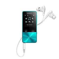 Sony Walkman S Series 4GB NW-S313: MP3 Player, Bluetooth Compatible, Up to 52 Hours Continuous Playback, Earphones Included, 2017 Model, Blue NW-S313 L