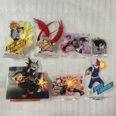 セット まとめ売り 僕のヒーローアカデミア アクリルスタンド 爆豪 轟 相澤消太 上鳴 163