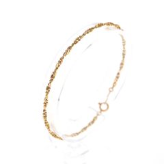 aya様専用 ブレスレット15.5cmとピアスK18 2連 - メルカリ