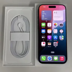 SIMフリー iPhone 16 Pro Max 256GB ブラックチタニウム
