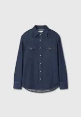 Tonywack Lynn's rinsed Denim Western Shirt Indigo XL