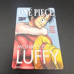 ONE PIECE MATCH モンキー・D・ルフィ グルーカード ONE PIECE MATCH モンキー・D・ルフィ グルーカード - メルカリ