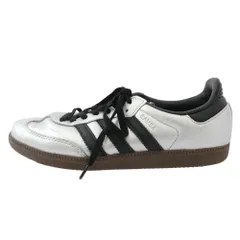 adidas アディダス JI4218 SAMBA OG W サンバ ローカット スニーカー ブラック系 シルバー系 25.5cm【中古】