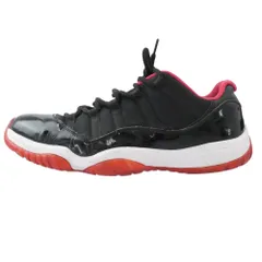 NIKE ナイキ 528895-012 AIR JORDAN 11 RETRO LOW BRED エア ジョーダン レトロ ロー ブレッド スニーカー ブラック系 レッド系 29cm【中古】
