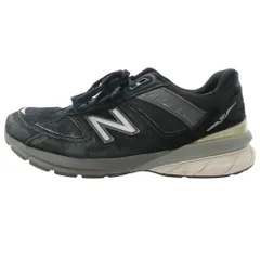 NEW BALANCE ニューバランス M990BK5 USA製 990V5 Black  スニーカー ブラック系 26.5cm【中古】