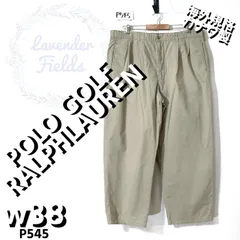 ポロゴルフラルフローレンツータックチノパンツP545△極太w38ワイド大USAカナダ製アメリカ古着