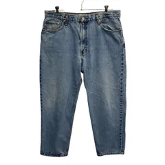 Levi's 550 デニムパンツ W40 ライトブルー リーバイス ジップアップ ビッグサイズ コインポケット アメカジ デニム ジーンズ 2604-37