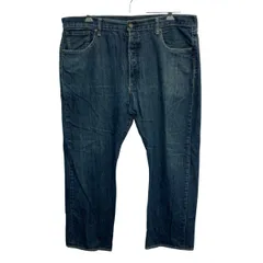 Levi's 501 デニムパンツ W40 ダークブルー リーバイス ボタンフライ ビッグサイズ コインポケット アメカジ デニム ジーンズ 2604-41