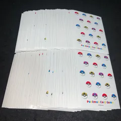 ポケカ No.P5487 大量 スリーブ デッキシールド モンスターボールデザイン 132枚