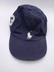 POLO RALPH LAUREN キャップ ネイビー ポロラルフローレン 帽子　サイズ小さい