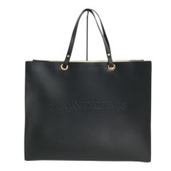 ST ANDREWS キャディバッグ ブラック/ブルー 収納サブバック付き
