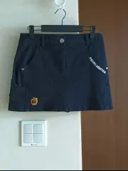 パーリーゲイツ ネイビー ゴルフ スカート