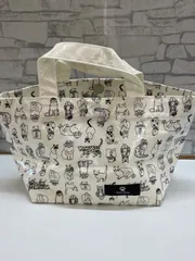 【N6-10】◇ Navy Store トートバック　猫柄