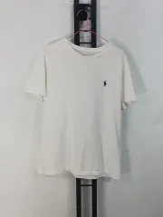 ポロラルフローレン 半袖Tシャツ ラウンド 白 m
