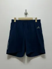 アディダス ネイビー ハーフパンツ XL