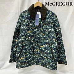 マックレガー nowartt×mcgregor キルティングジャケット navy camo柄 アニマル柄 M 下げ札付き メンズ M ISItems【USED】【古着】【中古】50156694