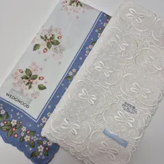 【新品】WEDGWOOD レディースハンカチ セット