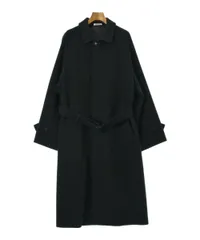 AURALEE オーラリー ウールカシミヤ ステンカラーコート サイズ4 黒 AURALEE カシミヤウールモッサーステンカラーコート 4 黒｜Yahoo