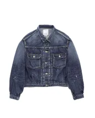 visvim デニムジャケット サイズ2 visvim（ヴィズヴィム）デニムジャケット 紺 サイズ:2(M位) メンズ