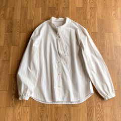 TANDEY オローネ ストラトシャツ ストライプ レイヤード風ブラウス