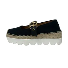 MARNI(マルニ) シューズ 38 レディース MJMS007506P2266 黒×ベージュ ウェッジソール/エスパドリーユ レザーのサムネイル