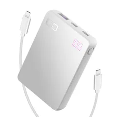 CIO PD Type-C 30W 薄型 軽量 [薄さ16mm] 10000mAh 3ポートiPhone 17 / 16 / 15 Android/Macbook/ノートPC/iPad用 USB-C USB-A 急速充電 パススルー SMAR 9873666c