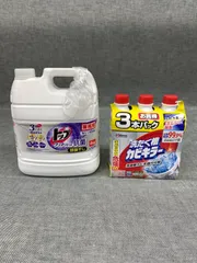 トップ クリアリキッド抗菌部屋干し4㎏ + 洗濯槽カビキラー550g×3 セットのサムネイル
