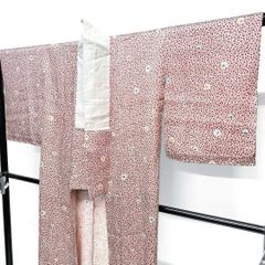 絞り 長襦袢 襦袢 花模様 梅花 身丈 裄 正絹 着物 031b p - メルカリ