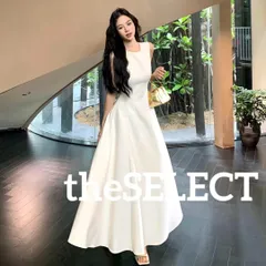 新品 未使用 韓国 服 レディース ワンピース 白 ロングワンピース ノースリーブ 白 人気