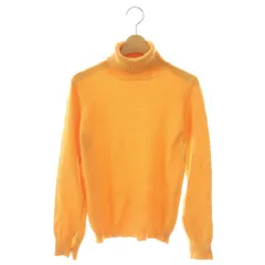 クミキョク 組曲 KUMIKYOKU タートルニット セーター プルオーバー カシミヤ混 アンゴラ混 2 オレンジ /CX ■GY59