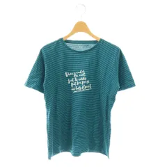 マックレガー マクレガー McGREGOR Tシャツ カットソー ボーダー L グリーン ネイビー /DO ■GY59