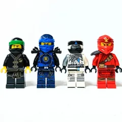 レゴ 正規品 中古 ロイド(30532) ジェイ(70622) ゼン(70652) カイ(70672) ニンジャゴー ミニフィグ レゴブロック【管理番号：3509】