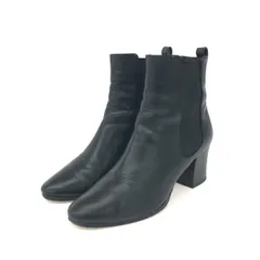 LANVIN en Bleu ランバンオンブルー サイドゴアブーツ 表記サイズ:23 レザー ロゴ金具    ブラック レディース / 240001196531のサムネイル