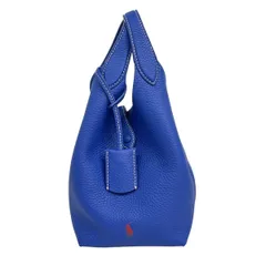POLObyRalphLauren(ポロラルフローレン) トートバッグ ブルー レザー