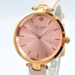 kate spade ケイトスペード Quartz　クォーツ　 1YRU0812　Holland  ピンク　レディース　女性　革ベルト 稼働品のサムネイル