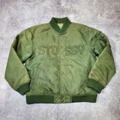 Nike Stussy MA-1 ジャケット XL - メルカリ
