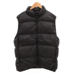 ユニクロ UNIQLO ウルトラライトダウンベスト ジャケット ブルゾン XL 黒 ブラック 311-449632 /JS