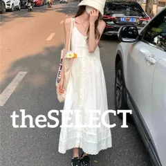 新品 未使用 韓国 服 レディース ワンピース 白 キャミワンピース レース 人気 ワンピース