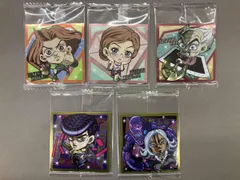 ジョジョの奇妙な冒険　シールウエハース　5枚セット　　川尻早人　川尻しのぶ　吉良吉廣　東方仗助　宮本輝之輔